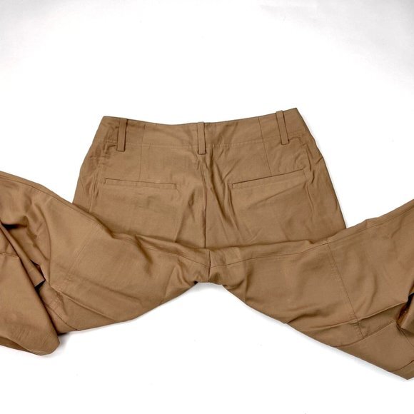 Vince Wide Leg Cargo Trouser Women‎ 12 EUC Pockets Lightweight Pants Zip Closure - Picture 8 of 13